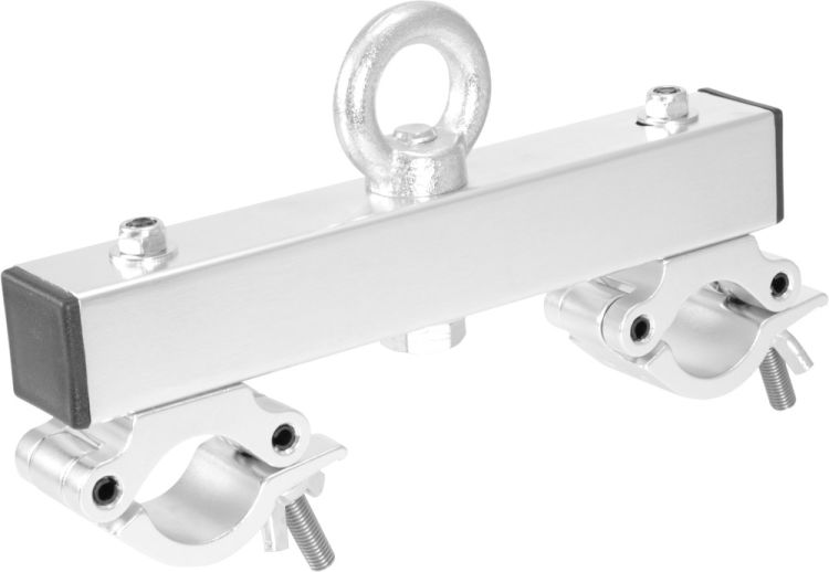 EUROLITE Traversenadapter mit Ringöse silber