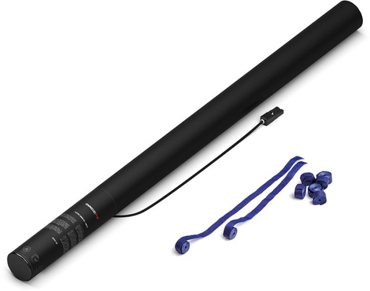 Magic FX Elektrische Streamerkanone PRO 80cm - Dunkelblau