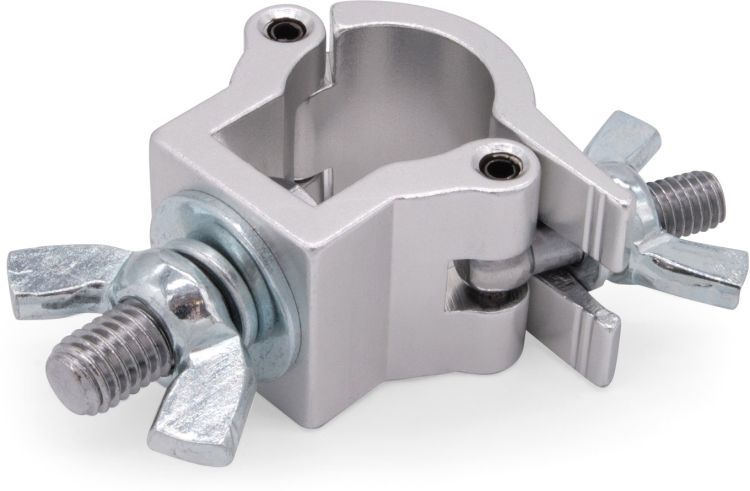 Riggatec Halbschelle - Halfcoupler klein silber bis 25 kg (25 mm)