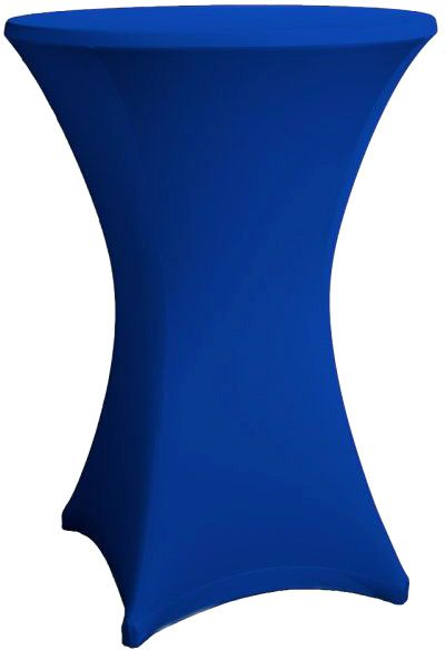 Stehtisch Husse royalblau für 80-86 cm Durchmesser Stretch