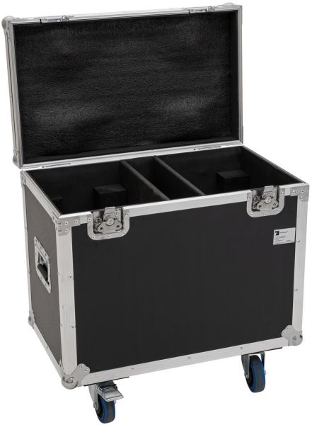 ROADINGER Flightcase 2x TMH-H380 mit Rollen