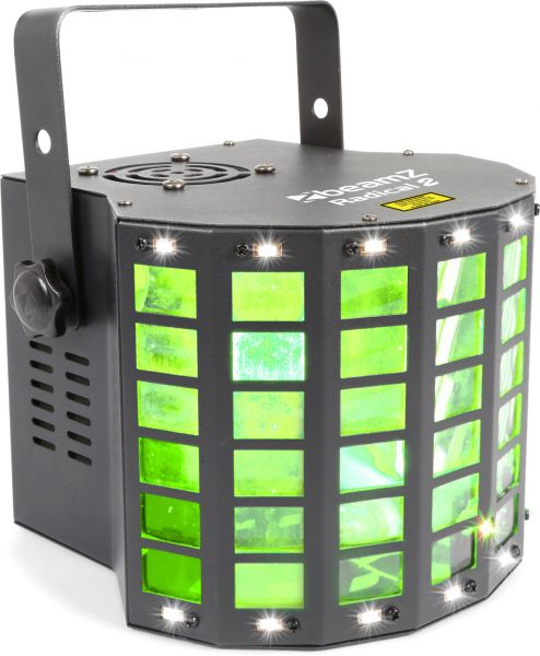beamZ Radical II LED Derby mit Laser RG und Stroboskop