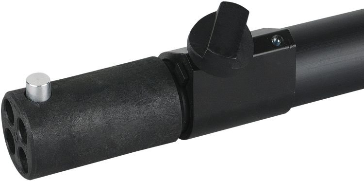 Telescopic upright 2-way 120(h)-->180(h)cm - black