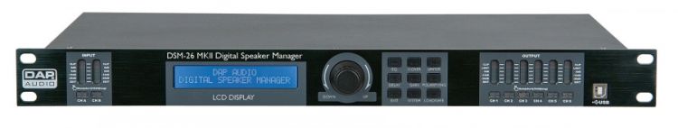 DAP DSM-26 MKII Lautsprechermanagementsystem