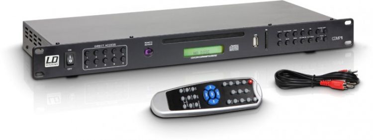 LD Systems CDMP 1 Multimedia Spieler CD, USB, SD, MP3