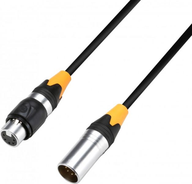 Adam Hall Cables K4DGH0500 IP 65 DMX- & AES/EBU-Kabel - 5-Pol-XLR 5m
