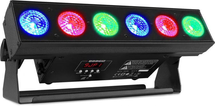 beamZ BBB612 Akku-Leiste 6x 12W