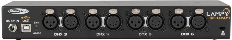 Showtec LAMPY Re-Load 4 Erweiterungsset mit 4 Universen