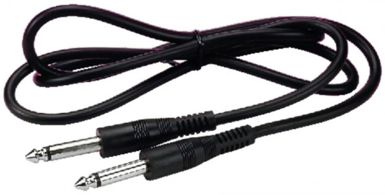 MONACOR MCC-122/SW Mono-Klinkenkabel, 1,2m
