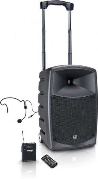 LD Systems ROADBUDDY10HSB6 akkubetr. Bluetooth-Lautsprecher, Mixer, Bodypa