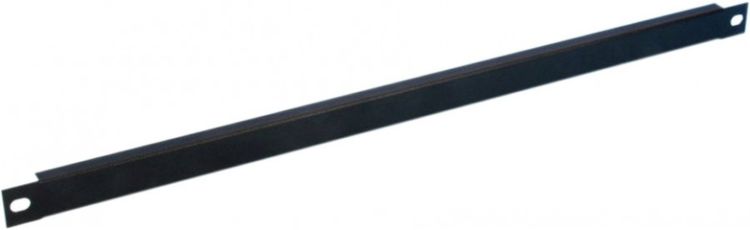 Adam Hall 19" Parts 872205 STL 19" U-Rackblende 0,5 HE, Stahl