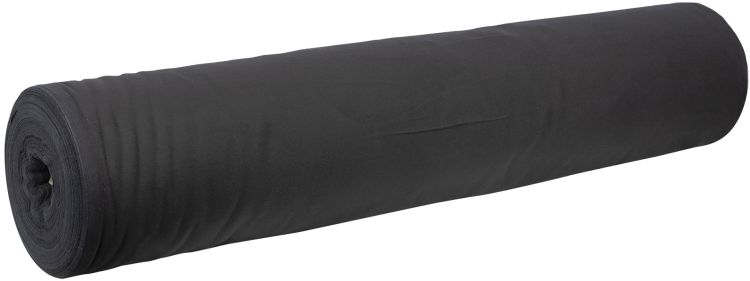 Showtec Deko-Molton, black, roll, 100cm - 60m x 100cm