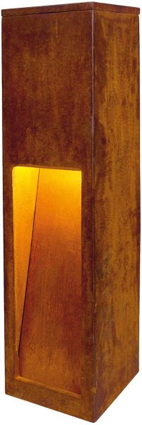 SLV RUSTY SLOT 50 Outdoor Standleuchte, LED, 3000K, eisen gerostet