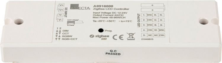 Artecta ZigBee LED controller 5 ch Kompatibel mit ZigBee, Philips HUE