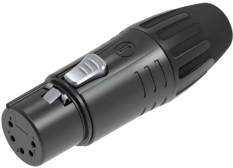 Seetronic-SCMF5-B-BK 5-poliger XLR-Buchsenstecker