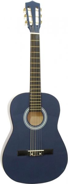DIMAVERY AC-303 Klassikgitarre 3/4, blau