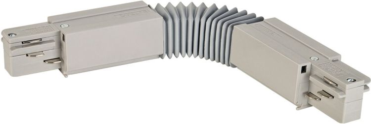 Eutrac 3 Phasen Flex-Verbinder, mit Einspeisemöglichkeit, grau