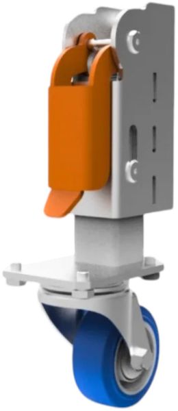 LIFTING WHEEL WITH 80 MM ROTATING CASTOR