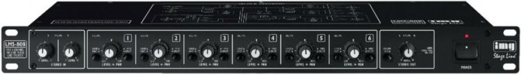 IMG STAGE LINE LMS-808 Line/Mic Splitter