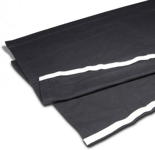 Adam Hall Accessories 0153 X 204 Bühnenmolton B1 mit Klettband 2 x 0,4 m