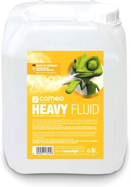 Cameo HEAVY FLUID 5L Nebelfluid mit sehr hoher Dichte und Standzeit 5l
