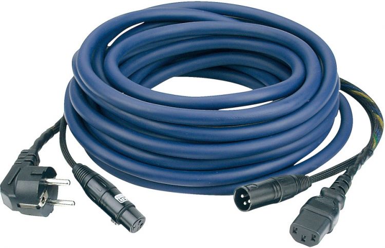 DAP FP08 Schuko-IEC 10 m AUDIO Strom/Signal Kabel