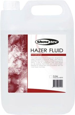 Showtec Hazer Fluid 5 Liter Waterbasis