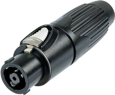 Neutrik NLT8FX-BAG Speakon Stecker 8-Pol female, schwarz