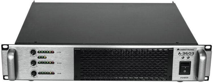 OMNITRONIC A-3603 Class-D 2.1 Endstufe