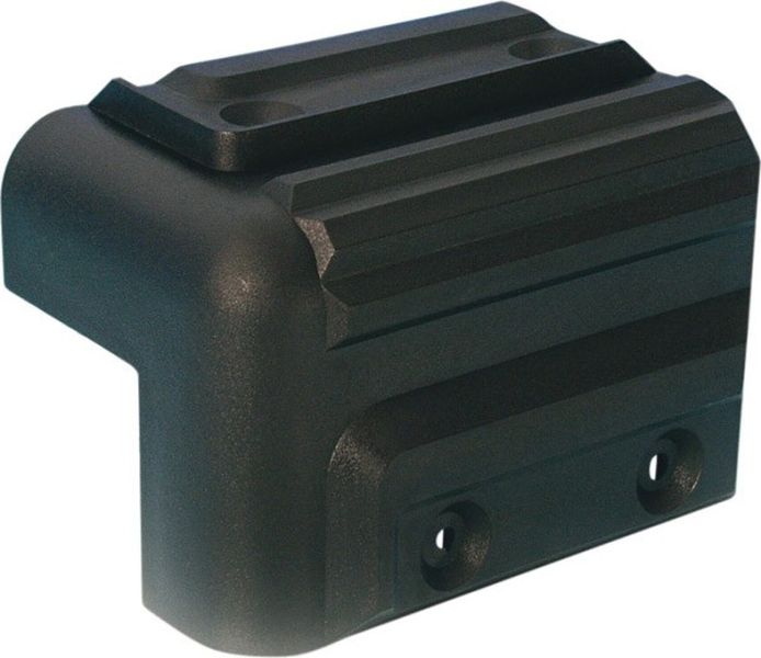Adam Hall Hardware 4009 Boxenecke Kunststoff stapelbar schwarz