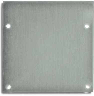 ISOLED Endkappe EC51 Aluminium silber für Profil LAMP55, 2 STK, inkl. Schrauben