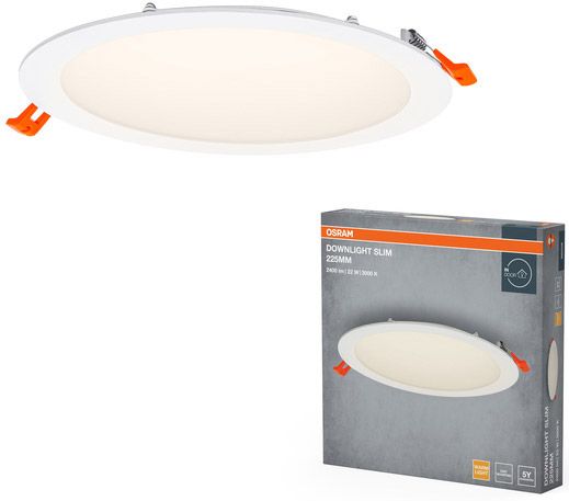 Ledvance Downlight Slim 225mm 22W 3000K
