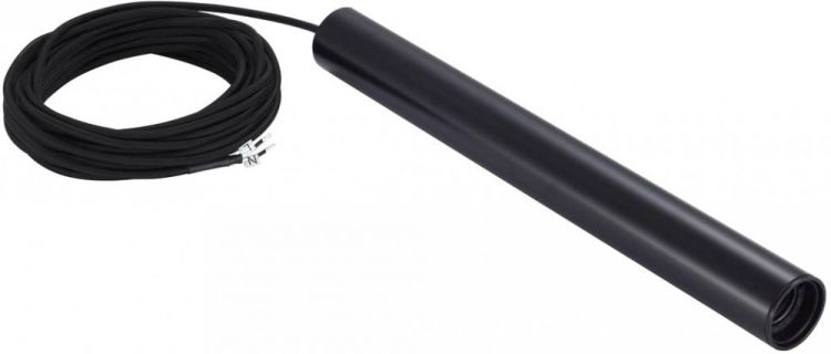 SLV FITU PD, E27 Indoor Pendelleuchte schwarz 5m Kabel mit offenem Kabelen
