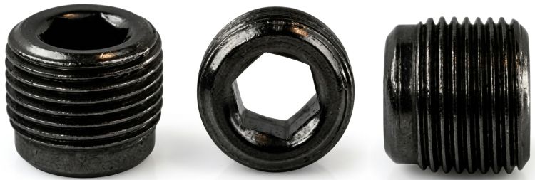 Riggatec Madenschraube für Rohrverbinder 48,3mm Schwarz