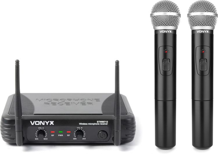 Vonyx STWM712 VHF-Mikrofonsystem 2-Kanal