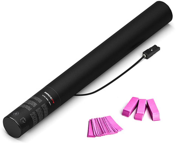 Magic FX Elektrische Konfettikanone 50cm - Pink