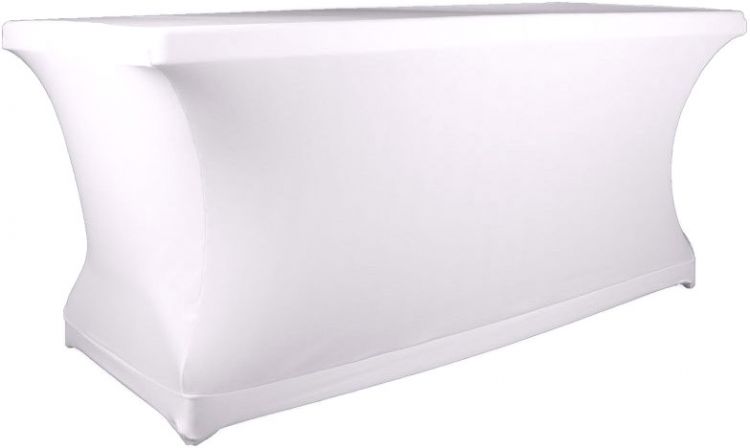 Tischcover geschlossen weiß für 120-170cm Tische PRO MKII