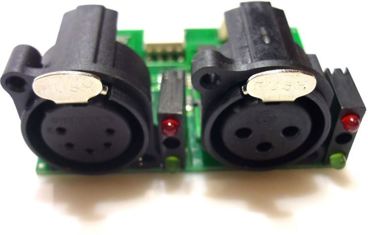 Platine (D53XLR) DMX Split 8x