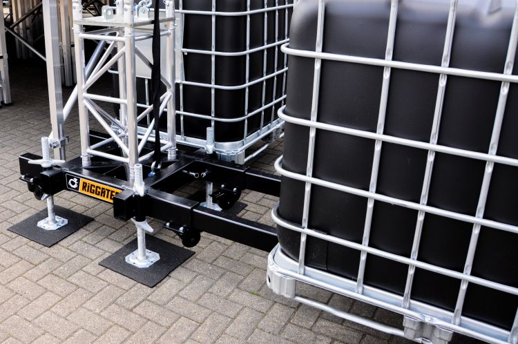 Riggatec Ausleger lang ca. 200 cm mit 60er Spindel
für Universal Tour Base