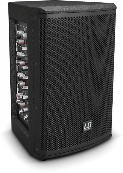 LD Systems MIX 6 A G3 2-Weg Aktiv-Lautsprecher mit int. 4-Kanal Mixer