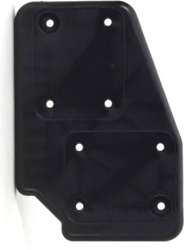 Adam Hall Hardware 38085 R Rollenplatte Polyamid schwarz, rechts - günstig  bei LTT