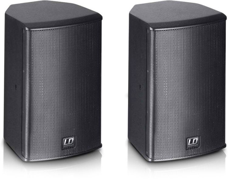 LD Systems SAT 62 G2 6,5" Installationslautsprecher passiv schwarz (Paar)