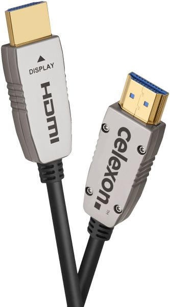 celexon UHD Optical Fibre HDMI 2.0b Active Kabel 20m, schwarz