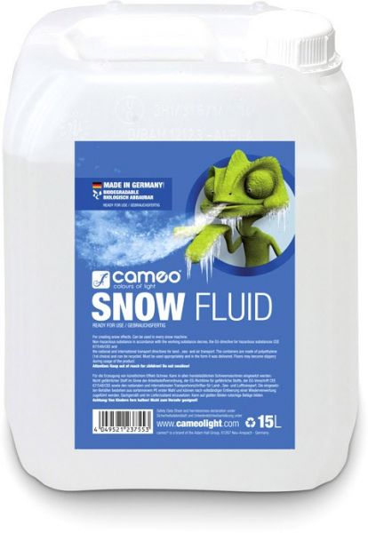 Cameo SNOW FLUID 15L Spezialfluid für Schneemaschinen