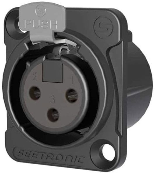 Seetronic-MK3F2C-B 3-polige XLR-Buchse 