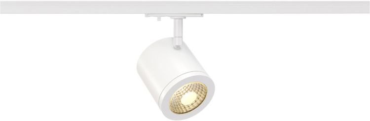 SLV ENOLA_C Spot, rund, weiss, 9W LED, 3000K, 35°, inkl. 1P.-Adapter