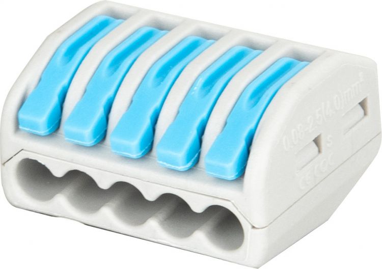 Showgear Cable Terminal - 5-way Farbcodierung - Blau