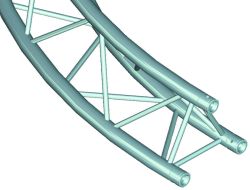 ALUTRUSS TRILOCK 6082 Circlepart 2m in. 90° /\