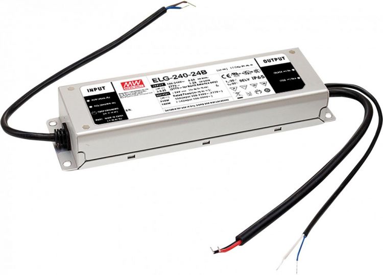 LED Power Supply IP67 240 W/24 V Dali Meanwell ELG-240-V-24DA 3Y