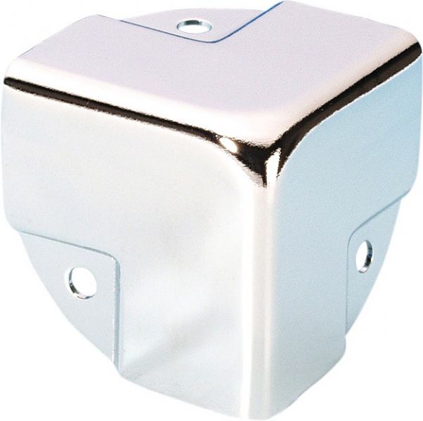 Adam Hall Hardware 4058 Ecke gekröpt für 20 mm Kantenschutz verchromt